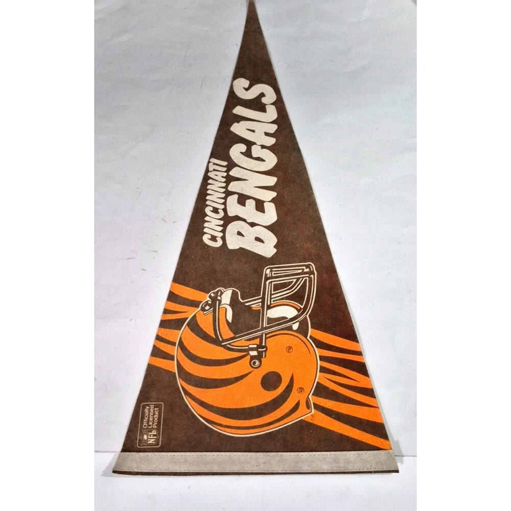 Vintage Cincinnati Bengals Pennant 1980's